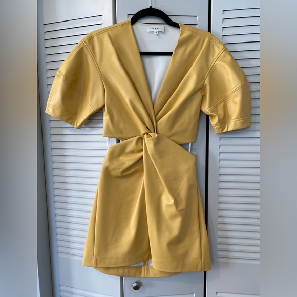 A.L.C Alex Dress in maize - Picture 3 of 5